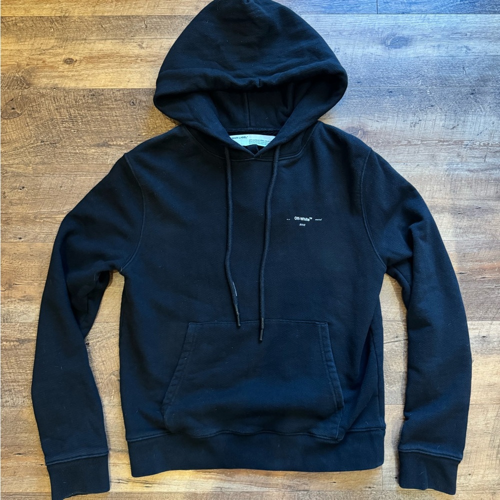 OFFWHITE arrow hoodie size MEDIUM